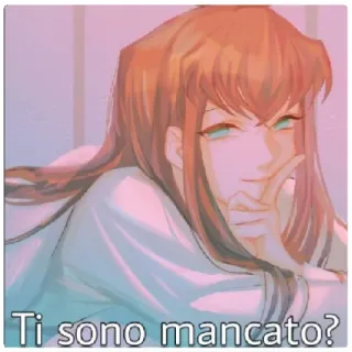 😁 Ti sono mancato? telegram sticker
