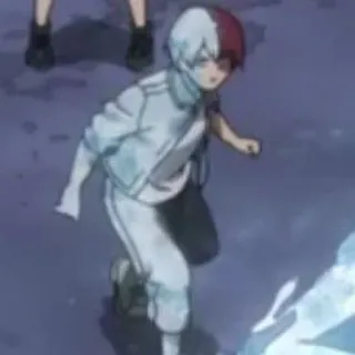 ❄️ Shoto Todoroki My Hero Academia Anime, My Hero Academia, Shoto Todoroki telegram sticker