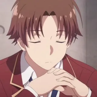 😒 Ayanokoji Kiyotaka Classroom of the Elite Anime, Classroom of the Elite, Ayanokoji Kiyotaka, Personaggio, Animazione Giapponese telegram sticker