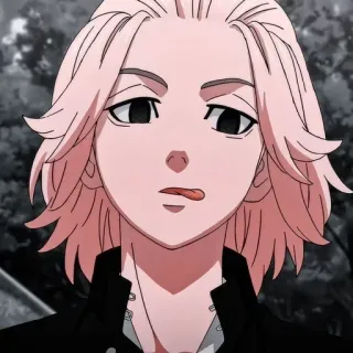 😆 Mikey Tokyo Revengers Anime, Manga, Mikey, Tokyo Revengers, Postać, Ilustracja telegram sticker