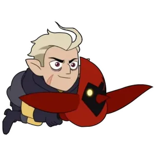 😈 Hunter The Owl House Hunter, The Owl House, dibujos animados, animación, fantasía, Grimwalker, Cardinal telegram sticker