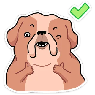Бульончик от @TgSticker telegram stickers