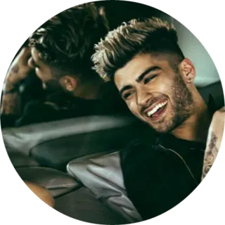 😂 Zayn Malik Zayn, singer, One Direction, person, celebrity, music telegram sticker