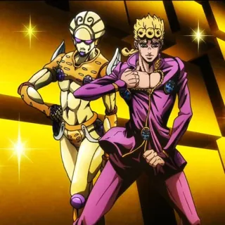 😎 Giorno Giovanna JoJo's Bizarre Adventure Anime, Manga, JoJo's Bizarre Adventure, Giorno Giovanna, Charakter, Gold Experience telegram sticker