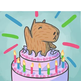 Capybara&Co whatsapp stickers