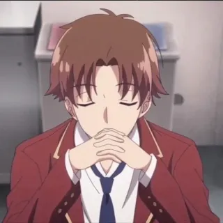 😔 Ayanokoji Kiyotaka Classroom of the Elite Anime, Classroom of the Elite, Ayanokoji, Kiyotaka, Personaggio anime, Classroom telegram sticker