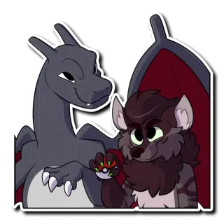 🙂 Charizard Pokemon telegram sticker