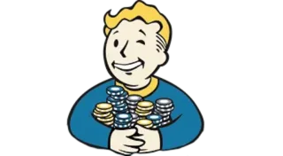 Fallout | @huickers telegram stickers