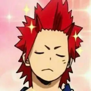 🥀 Eijiro Kirishima My Hero Academia Anime, Kirishima, Eijiro, My Hero Academia, MHA telegram sticker