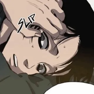 ➖ SLIP violence, chokehold, abuse, anime, manga telegram sticker