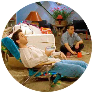 🍹 Ross Geller Friends freunde, ross geller, joey tribbiani, strand, entspannend, sand, serie whatsapp sticker