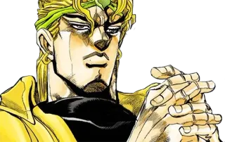 👿 Dio Brando JoJo's Bizarre Adventure Anime, Manga, JoJo's Bizarre Adventure, Dio Brando, Vilain, Personnage whatsapp sticker