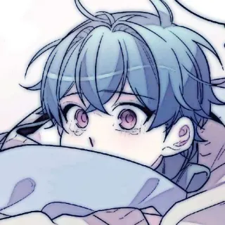 🤖 Anime, Manga, Jongen, Schattig, Verdrietig, Huilend telegram sticker