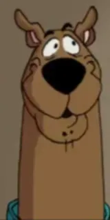 🙂 Scooby Doo cartoon, dog, Scooby Doo, animated telegram sticker