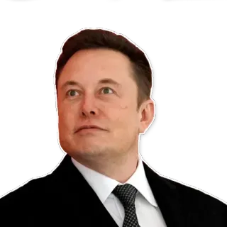 😲 Elon Musk Elon Musk, entrepreneur, business, technology, tesla, spaceX telegram sticker