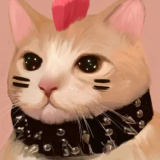 Vanilla Kitties @SwallowZireael whatsapp stickers
