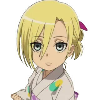 😐 Historia Reiss Attack on Titan Anime, Manga, Chibi, Historia Reiss, Attack on Titan, Charakter whatsapp sticker