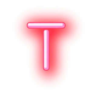 🔱Letras neón 🔱 telegram stickers