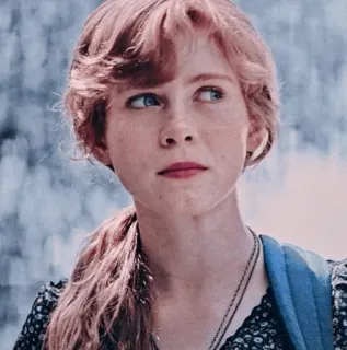 🌻 Beverly Marsh It Beverly Marsh, It, cabelo ruivo, garota, Sophia Lillis, filme telegram sticker