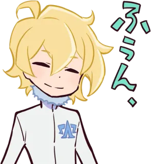 ☺️ ふううん Аниме, Манга, Мультфильм, Персонаж, Японский, Милый telegram sticker