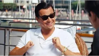 😧 Leonardo DiCaprio, Attore, Occhiali da sole, Uomo, Ritratto, Film, Cinema telegram sticker