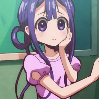 🍇 Aoi Akane Toilet-bound Hanako-kun aoi akane, Anime, Mangá, Personagem, Garota, Hanako-kun do banheiro telegram sticker