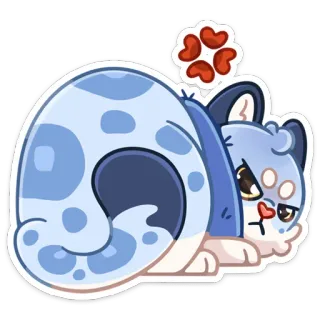 😡 แมว, โกรธ, น่ารัก, การ์ตูน, สติกเกอร์, สัตว์ตระกูลแมว, สัตว์, สัตว์เลี้ยง whatsapp sticker
