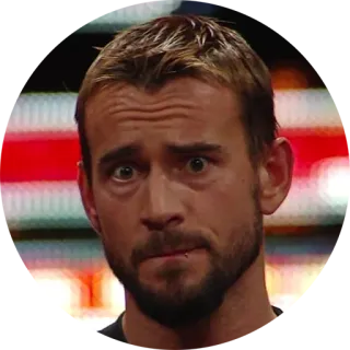 😕 CM Punk มวยปล้ำ, CM Punk, นักกีฬา, มวยปล้ำอาชีพ, WWE, AEW telegram sticker