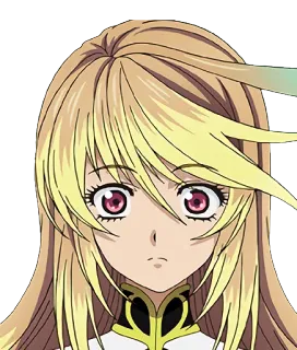 😶 Anime, Personaggio, Illustrazione, Manga, Ritratto, Capelli biondi whatsapp sticker