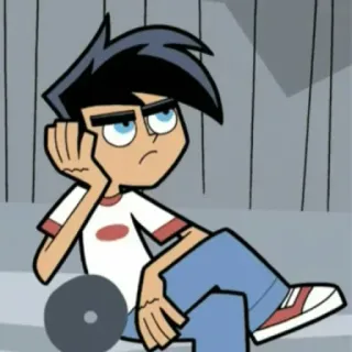 Danny phantom @yxxalone whatsapp stickers