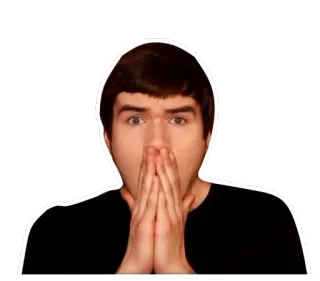 😨 в шоке, удивление, лицо, мужчина, реакция, выражение, поражён whatsapp sticker