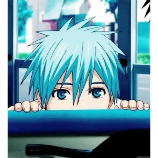 🎭 Kuroko Tetsuya Kuroko no Basket Anime, Mangá, Basquete, Escola, Esportes telegram sticker