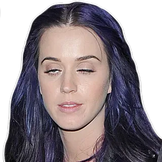 🤢 Katy Perry chanteur, célébrité, femme, portrait, pop star whatsapp sticker