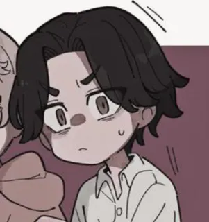 😳 Anime, Kartun, Karakter, Ilustrasi telegram sticker