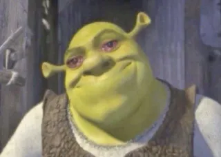🥲 Shrek telegram sticker