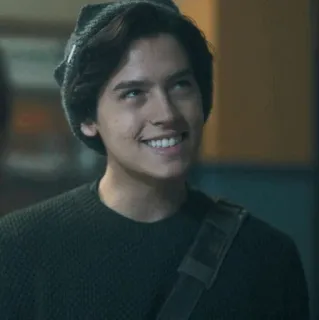 🍁 Jughead Jones Riverdale Jughead Jones, Cole Sprouse, Riverdale, Phim tuổi teen, Phim truyền hình, Chân dung nhân vật telegram sticker