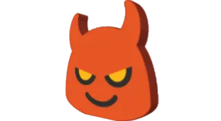 😈 devil, demon, monster, cartoon, sticker, evil telegram sticker