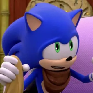 😢 Sonic the Hedgehog Соник, Ёж, Мультфильм, Персонаж, Синий telegram sticker