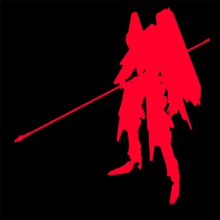 🚀 robô, mecha, ficção científica, violência, lança, militar, vermelho telegram sticker