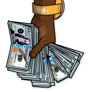 💳 돈, 달러, 현금, 재산, 금융 telegram sticker