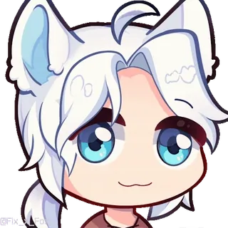 😁 Yuki Genshin Impact telegram sticker