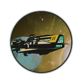 🚢 spaceship, space, science fiction, vehicle, transport telegram sticker