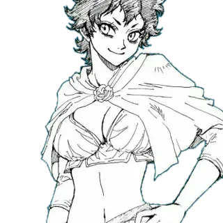 😚 Anime, Mulher, Mangá, Sexy, Desenho animado whatsapp sticker
