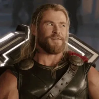 ⚡️ Thor marvel, superheld, gott, blitz, avengers, chris hemsworth telegram sticker