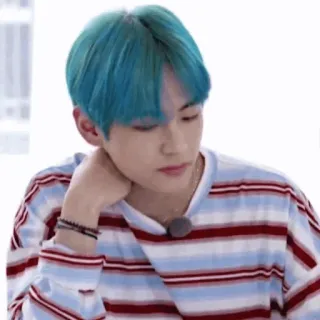 🤙 V kpop, idol, cantante, maschio, ritratto, celebrità, musica whatsapp sticker