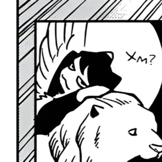 🤓 Komi Shouko Komi Can't Communicate Хм? telegram sticker
