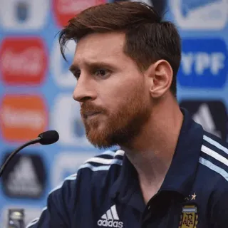 ❤️ Lionel Messi soccer, football, sports, athlete, lionel messi telegram sticker