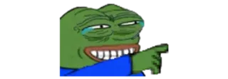 ☘ Pepe the Frog Pepe, Sapo, Meme, Cultura da internet telegram sticker
