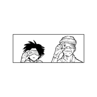🧐 Manga, Anime, Personajes, Dibujo, Ilustración telegram sticker