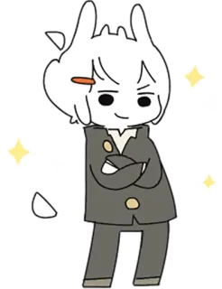 Goat Girl by SR telegram stickers